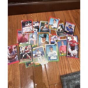 Baseball Card Lot Of 15 Vintage